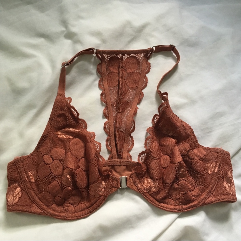 NWOT Aerie Unlined Bralette 32B Front Clasp